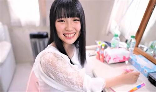 ＜19才　女子大生＞一見大人しそうなFカップ巨乳のスレンダー美人がAVデビュー！