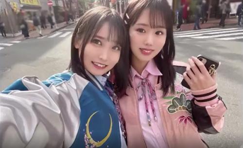 ＜関西GAL　円光＞ダブル痴女ＪＫが淫乱旅行！観光楽しんだら、ホテルで3Ｐセックス！