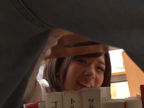 ◎痴女◎図書館でまさかの清楚系痴女に出くわす！「バレないよぉ❤」股間まさぐりノーブラで乳首とクリトリスが勃起状態！