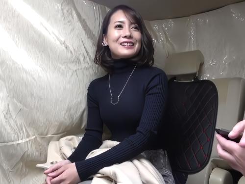 【人妻ナンパ】10分位で済むのであれば…♡夫と子供の4人家族だという清楚系セレブ美熟女に強引に謝礼渡しホテルに誘ってみた