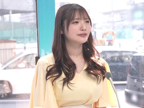 【マジックミラー号】アナウンサーにずっと憧れてました!!清楚で華やかな美人が女子アナだったお姉さん指導の元原稿読みに挑戦