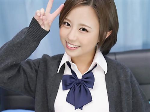 【素人ナンパ】うん…脱ぐ…脱ぎます!!謝礼に釣られて巨乳おっぱい揉まれ興奮MAXな制服ミニスカJKがMM号で中出しされる