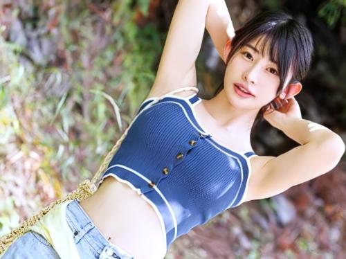 【元カノNTR】人里はなれた山奥へ移住した元カレを訪ねてきたスレンダー美女!手持ちカメラ持ちながら乳首責めクンニされる