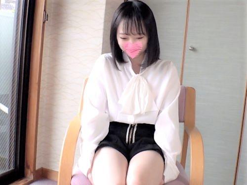 【素人×ハメ撮り】145cm黒髪ミニマム美少女に中出し射精!貧乳おっぱいの極小BODYロリ娘がクンニで興奮MAXフェラ