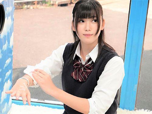 【素人ナンパ】映えスポットみたいwwMM号で記念写真撮る制服ミニスカJK…匂ったりフェラや手コキして彼ちん当て企画に挑戦