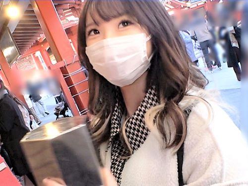 【素人ナンパ】「2回引いたら凶が出たww」美少女ラーメン屋店員の童顔ロリなギャル娘が仕事休んで旅＆セックス！