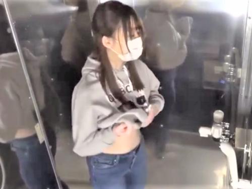 【マジックミラー号】「ナース服的な?」美人な巨乳お姉さんが救済企画に挑戦!おっぱい美女が絶倫チンコを診察＆フェラSEX