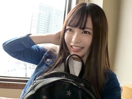 【素人ナンパ】えへww舐めるの!?清楚に見えて簡単にSEXさせてくれるゆるまんJDお姉さんにホテルでクンニやぶっかけ顔射した