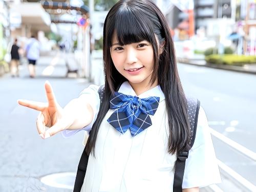 【素人ナンパ】小動物系ロリ美少女が肉棒ピストンに快楽堕ち MM号で怪しい飲み物飲んだ制服ＪＫが手コキながら羞恥オナニー