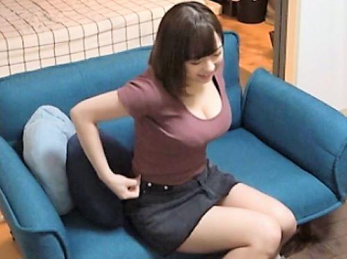 【素人ナンパ】爆乳おっぱいの発育がイイ美人お姉さんを家に連れ込み隠し撮りSEX!ミニスカ履くむっちり美女が強欲フェラ