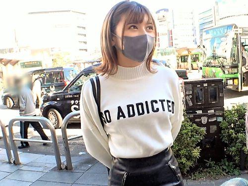 【素人ナンパ】落とし物拾ってくれたミニスカ美形ギャルをホテルに連れ込み乳首舐め‥真っ白ボディなスレンダー美女にクンニ