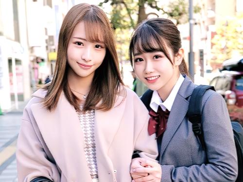 【素人ナンパ】しっかりした年下男が好きな年上お姉さんがJK美少女の妹と共に草食系で奥手な童貞の筆おろし企画に挑戦