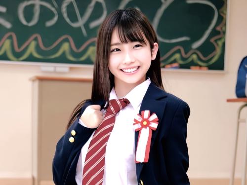 【素人ナンパ】ソレ触らせたいだけじゃないんですかww彼氏と制服を着て騎乗位SEXしたと話すJK美少女が卒業記念に教室でH