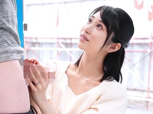 【人妻ナンパ】舐めてもいいんですか‥///ギン勃ち他人棒ちんこをフェラ手コキした清楚系美人奥さんがマジックミラー号で浮気
