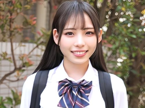 【素人ナンパ】おっぱいチューチュー授乳手コキするんですか‥//清楚系サラサラ髪の毛JK美少女が年上の童貞オトコに乳首舐め