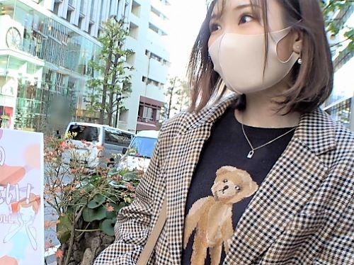 【素人ナンパ】緊張します‥まぁちょっとなら//インタビューに答えるスレンダー美人お姉さんが乳首舐めイラマチオでまんこ濡れ濡れ