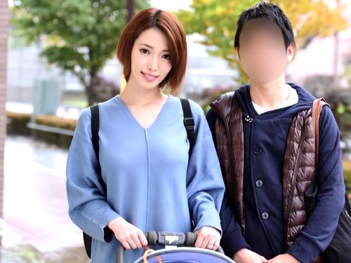 【人妻ナンパ】夫婦で乗ったMM号で夫より大きい巨根をフェラ手コキした清楚系奥さんがダメダメ～と言いつつ抵抗せずズボン脱ぐ