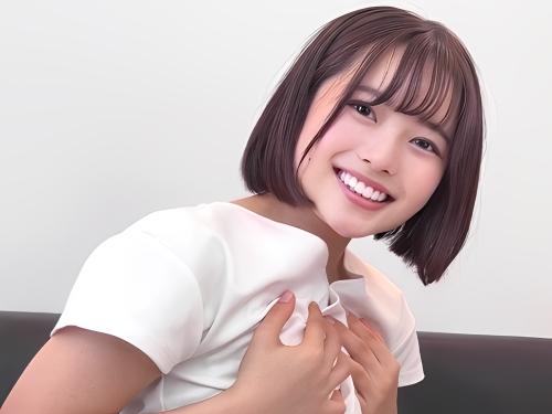 【素人】一見真面目そうだけどHな事大好きな清楚系JDがイケメン男を前にほの字 待ちきれなくパンツ下ろしちんこ出しフェラ