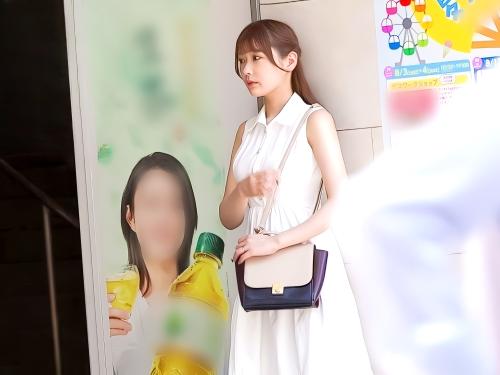 【人妻】年上オッサンに抱かれたくてAV応募してきた美人スケベ奥さんが清楚系ワンピース脱がされ肉棒フェラしながらオナニー