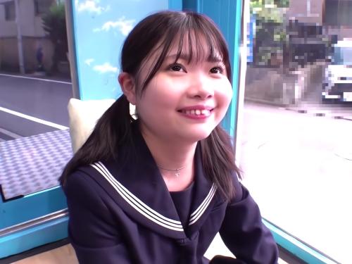 【素人ナンパ】バレたらまずい‥ヤバイ//エッチに興味ある制服JK美少女に拘束具つけ強制まんぐり返し電マ責めしたらお漏らしした