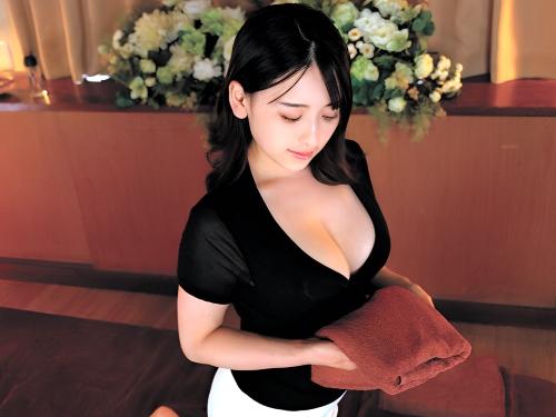 【メンズエステ】落ち着いた雰囲気の部屋で密着オイルマッサージする美脚お姉さんが客ちんこを手コキり乳首舐めベロチューキス