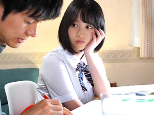 【JK】ちょっと先生？何したんですか‥びっくりしたぁ♡家庭教師に嫉妬していた彼氏の予感的中し乳首責め口内射精された美少女