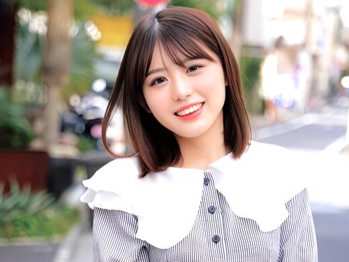 【素人ナンパ】パンツ丸見えになっても動じない清楚系JD美少女が顎クイキスにガチ照れしお金見せられごむ無しSEXで中出し