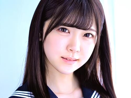 【JK】坂道グループに居そうなつるつるマンコのパイパン美少女にエロ水着を着させローターで乳首責め＆手マンで潮吹きさせる男