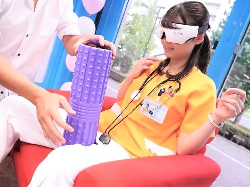 【マジックミラー号】毎日ストレスまみれになる美人ナースを神震動マッサージ器で癒やす企画‥のはずが段々興奮していく看護師