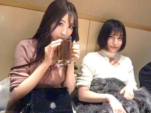 【素人ナンパ】気づいたらエッチしちゃってた///ラウンジ嬢のダブルGカップ神乳ギャルをホテルに連れ込みバニーコスプレH