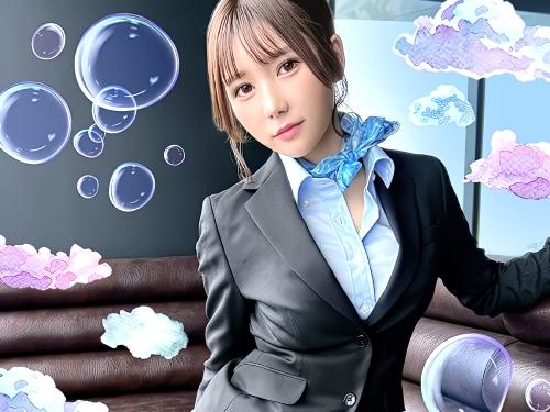 【素人】職場まで来てもらってすみません♡透き通る様な笑顔のあざと可愛い清楚系CAお姉さんが敏感まんこを電マやクンニされる