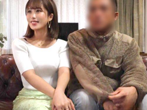 【人妻NTR】妊活中のマンモス団地妻に乳首責めTバックずらし尻穴見まくりインタビューのフリし巨乳奥さんに肉棒挿入し騎乗位
