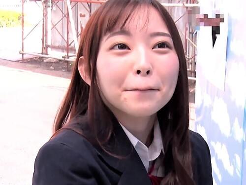 【素人ナンパ】手コキで彼チン当てられなかったミニスカJKにパンイチ男優がご奉仕…MM号でクンニ乳首責めやおっぱい揉まれる