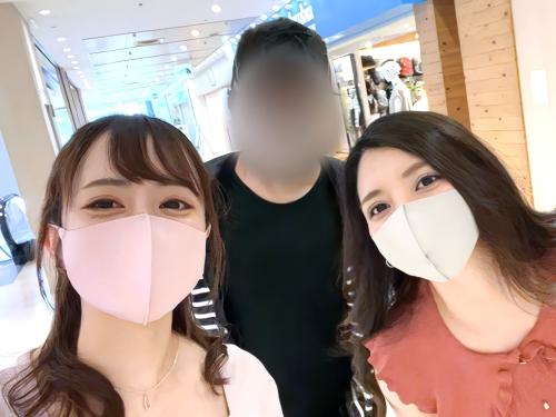 【人妻ハメ撮り】たまにはこういうのもイイね♡お互いの嫁同士がレズキスしていた兄弟が混ざり合い一つのベッドで仲良くセックス