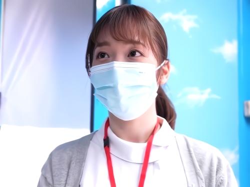 【素人ナンパ】男性器のお話なんですかww絶倫ちんぽを診察していたらぶっかけ顔射されてしまった美人ナースがMM号で着衣H