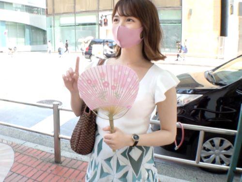 【素人ナンパ】うちわ受け取ってくれた美人お姉さんをホテルに連れ込み何気ない会話から赤裸々な性事情へと話題を移しSEX完了