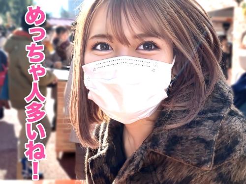 【素人ハメ撮り】めっちゃ可愛いじゃんwwオキニ風俗嬢とプライベートデートからのホテルで乳首責め乳首舐めパイパンまんこ撮影