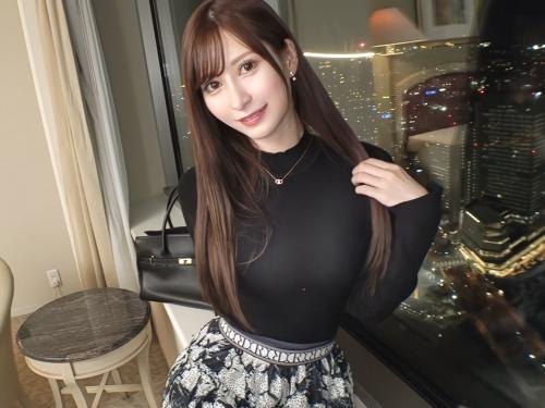 【素人ナンパ】自分のエロまんこからバイブ引っこ抜いた巨乳Gカップ秘書がずらしハメ立ちバックされ美人な顔面にぶっかけ顔射された
