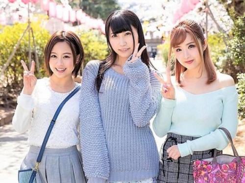 【素人ナンパ】お花見中の女子大生をMM号に連れ込み企画スタート「そこそこ♥」巨乳おっぱいの帰国子女に恋愛マスターが伝授