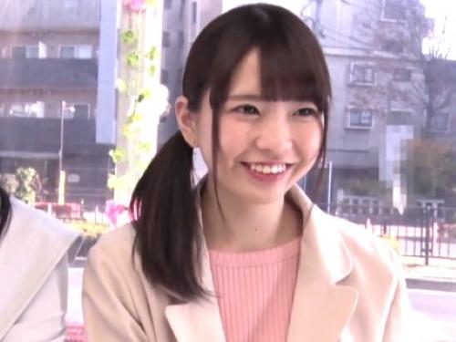 【素人ナンパ】3回目で答えが分かれてしまった清楚系JDお姉さん達がマジックミラー号の中で電マ責めフェラを強制させられ羞恥