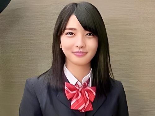 【素人ナンパ】オトナ顔負けの発育が良い長身スレンダーJKが巨乳おっぱい鷲掴みされ騎乗位で下から美少女まんこにパコられる