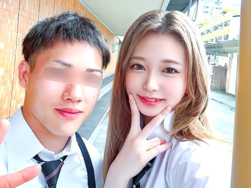 【素人ナンパ】アリアリ‥全然あり♡だって好きだもん///彼女がAV男優に寝取られ制服着衣のまま中出しされ事を知らない彼氏