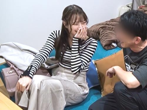 【素人ナンパ】お酒強くなくて‥水でいいかな♡友達に誘われ相席居酒屋に来たらヤりモク男にお持ち帰り連れ込みされた清楚系美人