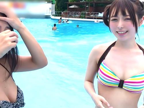 【素人ナンパ】先輩の‥あの声めっちゃ聞こえてましたww乳首責め騎乗位でアンアン喘ぐスレンダーお姉さんが他人棒と浮気SEX