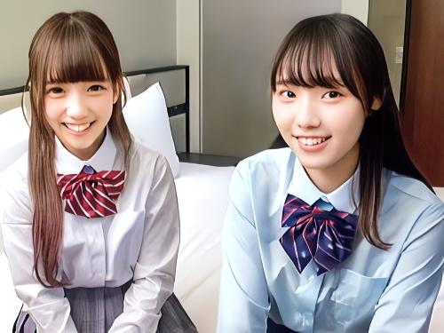【素人ナンパ】痴漢なんて遭いたくないです‥。。ウブなJK美少女が騎乗位やバックで突かれ最後は可愛い顔面にぶっかけ射精される
