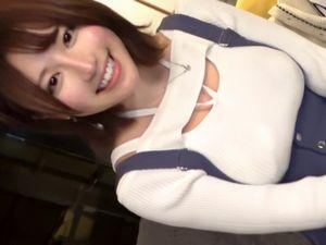 【素人】童顔で可愛い♡巨乳おっぱい！ムチムチでエロいヤリマンビッチな女子と露天風呂でフェラ、パイズリ、セックス！