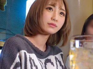 ＜素人ナンパ＞超絶☆可愛い☆！居酒屋でショートカットのヤリマン美人をホテルへ誘ってセックス！