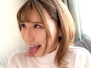 ＜素人ナンパ＞可愛い♡ハーフ顔の美少女な女子学生がAV出演！色白で美尻美脚のエロい美人とベロキス＆セックス！