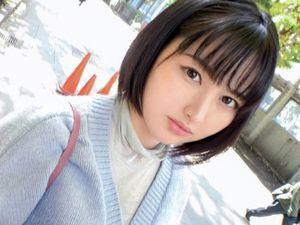 ＜素人ナンパ＞メチャ可愛いｗ 黒髪ショートカットがよく似合う清楚な現役JDをゲットしてセックス！泣きそうな表情が最高！