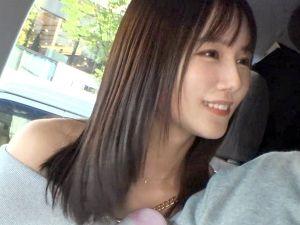 巨乳美女が素人男性を逆ナンパ！可愛い顔の痴女お姉さんがアナル舐め手コキ＆フェラ、足コキに顔面騎乗、3P乱交とエロすぎ！